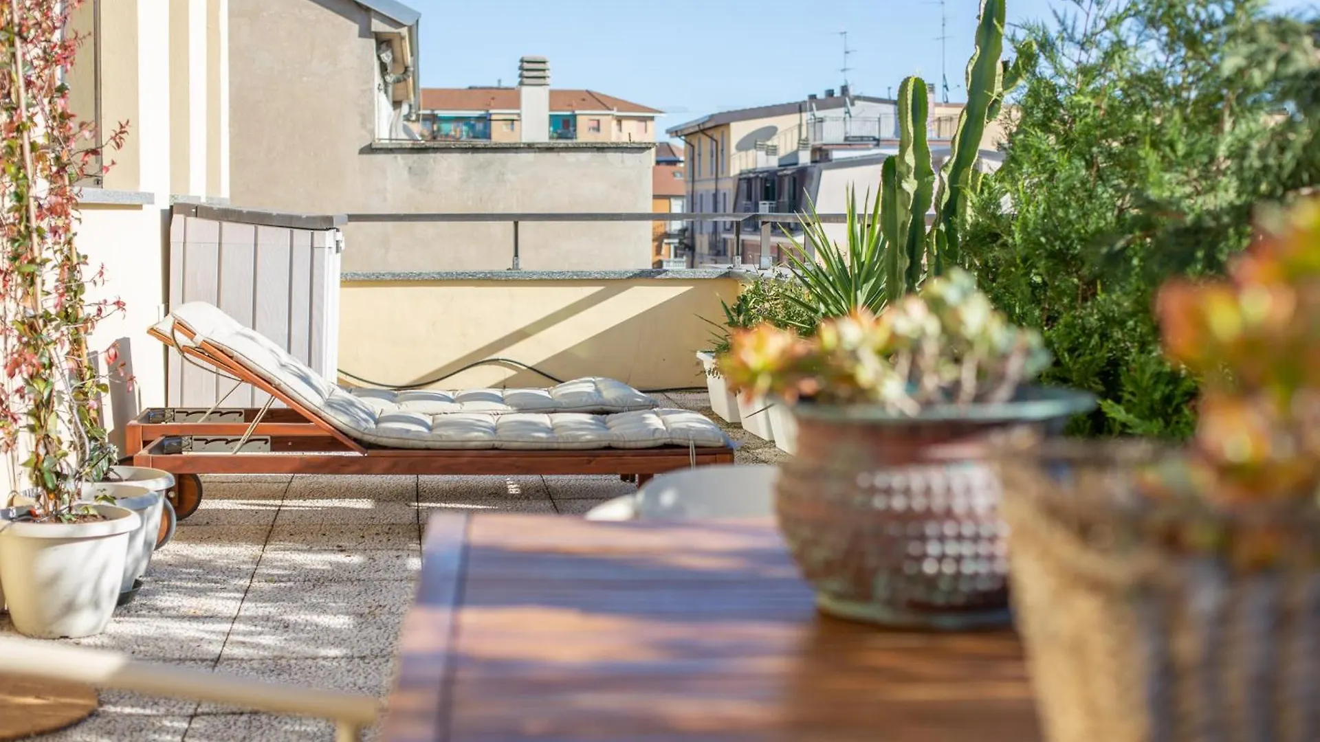 Lejlighed Casa Madera With Lovely Terrace Milano